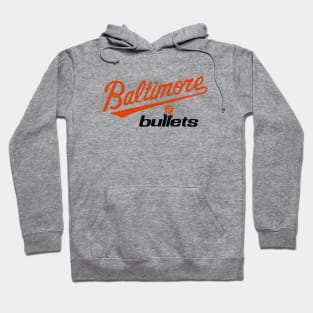 Defunct Baltimore Bullets Basketball Hoodie